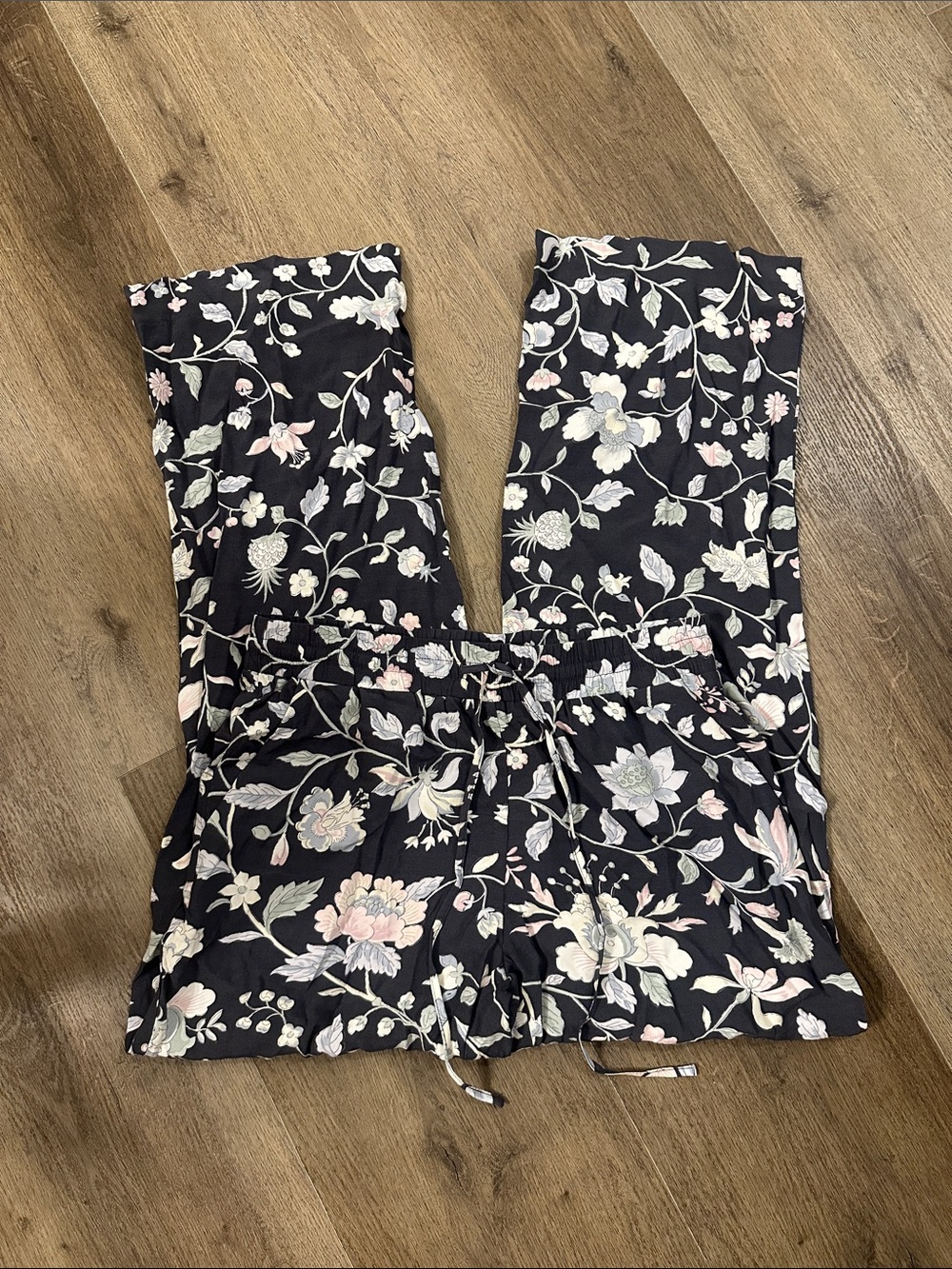 Women's Loft Floral Wide-Leg pants